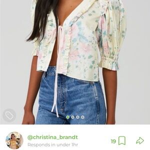 Selkie Paper Doll Blouse